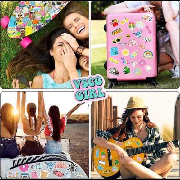20 Random Stickers | Colorful VSCO Waterproof Vinyl Stickers - Picture 5 of 7